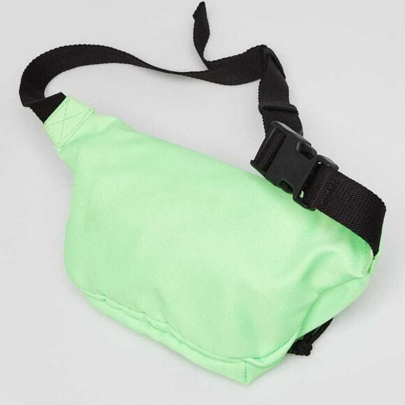 Balenciaga Verde Fluo Recycled Nylon Logo Embroidered Wheel Belt Bag - Picture 2 of 12